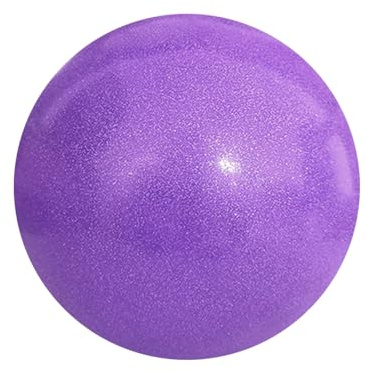 Träningsboll – rytmisk 15 cm gymnastikboll för dansträning, balans- och bålstyrkautrustning | pilates glitterbollar tillbehör för kvinnor, flickor, träning, fitness, hemmagym, dans, träning