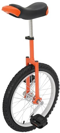 chennnls Monocycle de 18 Pouces pour Le Sport, monocycle réglable, entraînement d'équilibre pour 5 à 60 Ans, Cadre en Acier au manganèse, capacité de Charge jusqu'à 75 kg