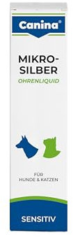 Canina 74260 8 Mikrosilber Ohrenliquid, 50 ml (1er Pack), Weiß