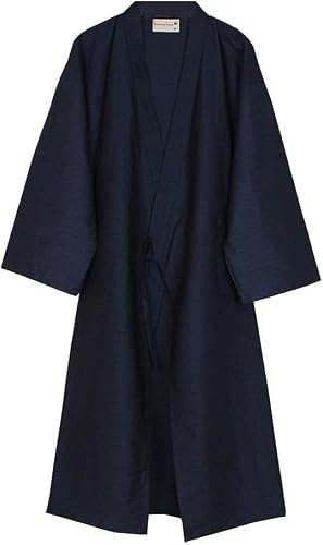 Fin pumpa japansk kimono rock lång Yukata-pyjamas