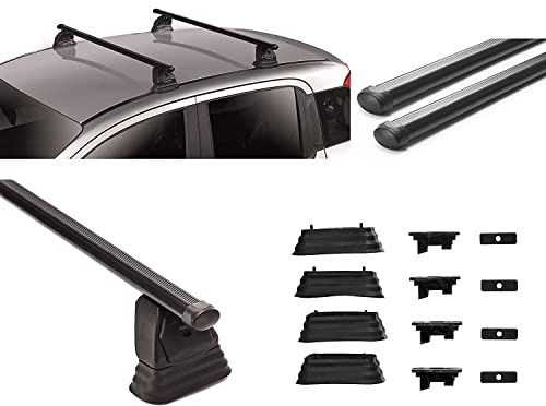 CLASSE B (W246-W247) 2011> - 2019> BARRE PORTATUTTO PORTAPACCHI DA TETTO PREMONTATE PRONTE ALL'UTILIZZO PER AUTO SENZA RAILING CON ATTACCO FIX POINT
