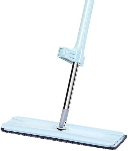 Trägolvmopp Plattmopp Våtmopp mikrofibermopp självrengörande mopp Plattmopp Stålhandtag 360° Svängbar Mikrofibermopp Torr Våt Kök Rengöring Händer Platt Mopp Rengöring Golvrengöring/398