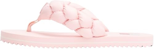 Tommy Hilfiger Chanclas Mujer Braided Beach Sandal con tira trenzada, Multicolor (Misty Pink), 40