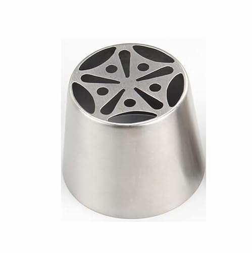 spritstyllar tårta Stor spritsmunstycke for tårtdekoration, rostfria tårtglasyrmunstycken spritsmunstycke for bakning DIY kakkräm cupcakedekoration spritsmunstycken