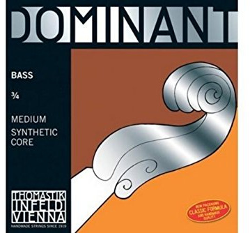 CUERDAS CONTRABAJO Thomastik (Dominant Solista 193S) (Entorchado Cromo) 4ª Medium Bass 3/4 Fis (FaS)