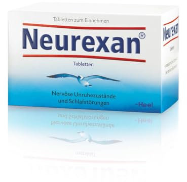 Neurexan Tabletten 100 – Die natürliche Alternative zu Schlaftabletten | Einschlafhilfe bei nervöser Unruhe und Schlafstörungen | Beruhigt und entspannt am Tag - fördert den Schlaf in der Nacht