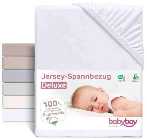 babybay dra-på-lakan frotté, vit, för babybay original