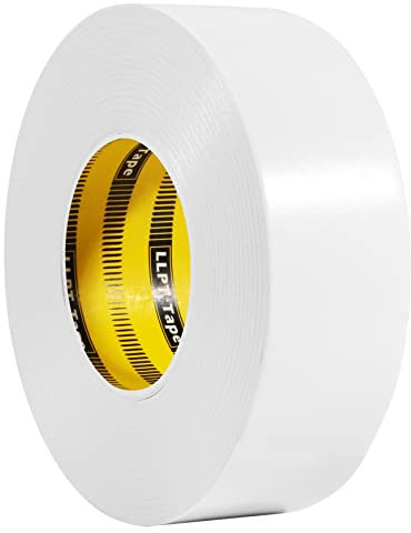 LLPT Ruban adhésif pour moquette 2 x 40 Yards translucide