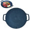Funvalley Surperfect Korean BBQ Grill Non-Stick Smokeless Circular Grill pan,Multi-Function Medical Stone Pan for Indoor Outdoor Camping Baking (Universal 13 inches)