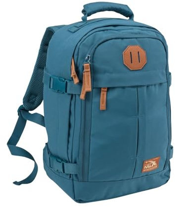 Cabin Max Handgepäck Rucksack 40x20x25 für Ryanair Reiserucksack für Flugzeug Unter Sitzplatz - Travel Backpack Tasche für Herren Damen - Seitliche Kompression - Recyceltes Polyester- 20L Metz