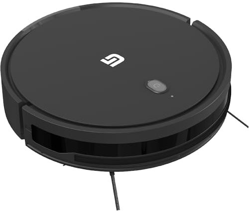 Grunkel Robot Aspirador y mopa friegasuelos I-DANCEREASY con tecnología Brushless Potencia de succión de 21Kpa y Motor de 30Kpa y 35W con autonomia 120min.