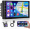Ohradio Android 15 Autoradio 2 DIN con Schermo - Retrocamera + MIC - 7 Pollici Touchscreeen Stereo Auto Bluetooth con GPS WiFi Radio FM DSP USB SWC +Telecamera di Backup