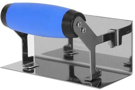 Uonlytech Außen-eckkelle Aus Edelstahl Für Trockenbau-finishing Eckwerkzeug Griff Beton-trockenbau-eckrolle Betonkantenschneider Trockenbau-spachtel