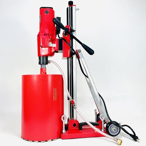 12Z1 T/S 2-SPEED CORE DRILL W/TILTING STAND RIG CONCRETE CORING BLUEROCK Tools
