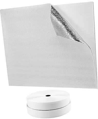 HOMSFOU Cubierta Aislante Para Ventilador De Tejado De Insulación Para Ventilación Áticos Instalación y Reutilizable Previene Pérdidas De y Frío