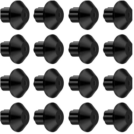 WAGHAVEN 160Pieces HeatResistant Rubber Feet for Stove Grates Replacement Bumpers Replacement Part for Cooktop Stability