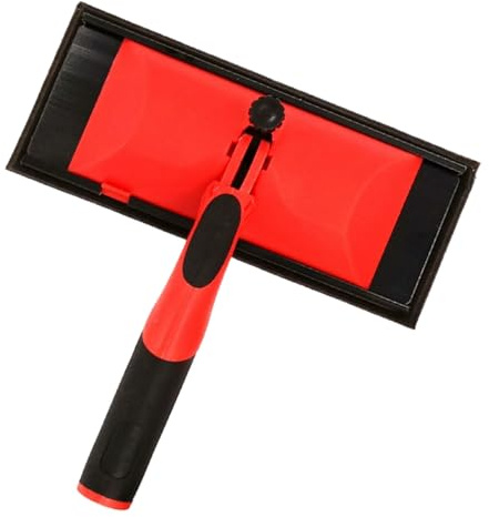 Paint Pad Applicator, Wall Edge Painting Tool, Ergonomic Grip Mat Trimmer, 9.06x7.09 Inches Precise Dye Application for Corners Doors, Ceilings, Baseboards, Indoor Projects Use