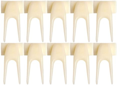 HIAKDOFT Fourchette à Fruits pour Perroquet 15 Pièces en Plastique Sain Accessoire d'alimentation Solide et Léger Distributeur de Nourriture Pratique pour Cage d'oiseaux pour Nourrir