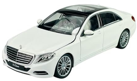 Welly Mercedes-Benz S-Klasse W222 Weiss Limousine Ab 2013 1/24 Metall Modell Auto Die Cast Neu im Kasten