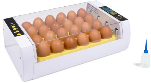 IDMarket - Incubadora automática de 24 huevos incubadora independiente inteligente