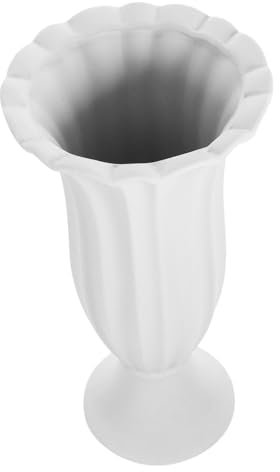 Zerodeko Exquisito Jarrón Conmemorativo Jarrones Funerarios para Flores Macetas para Tumbas Maceta De Cementerio Florero Conmemorativo Maceteros Cubo De Flores Cerámica Conmemorar