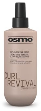 OSMO Curl Revival Replenishing Cream | 2-in-1 Leave-in Cream | Hydrate & Restore Curls | Vegan. 250ml.