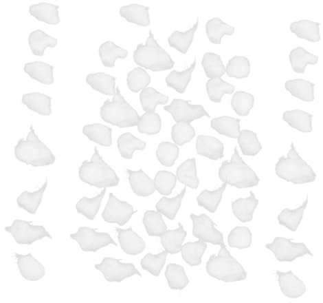 SAFIGLE 4packungen Nagellackentferner Wattebällchen Saugfähig Für Nagelgelreinigung Werkzeug Zum Entfernen Von Nagellack Für Maniküre Und Professionelle Nagelstudios