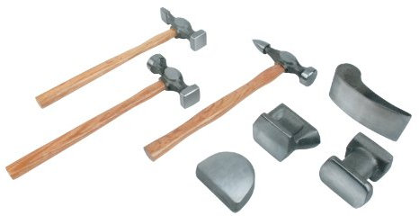 Mannesmann - M20700 - Juego para desabollar de 7 piezas, de acero forjado