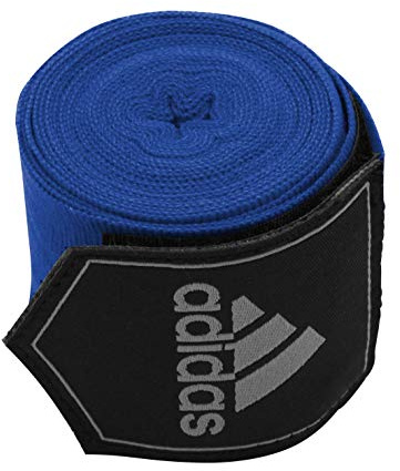 adidas Unisex bandager boxning crêpe bandage handledsskydd, blå, 2 x 350 cm EU