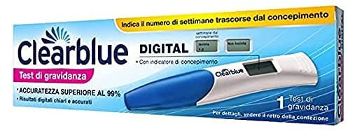 Clearblue - Test Di Gravidanza Digitale Con Indicatore Delle Settimane - 1 Pezzo