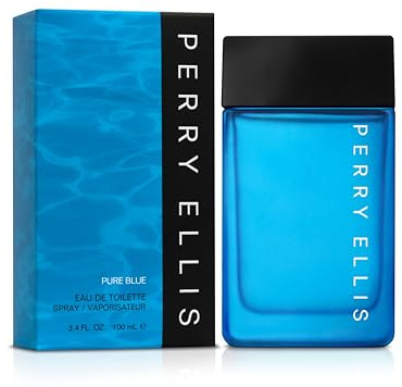 Perry Ellis Pure Blue by Perry Ellis for Men - 3.4 oz EDT Spray, 100 ml, I0093334