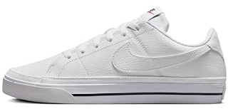 Nike Women's Court Legacy Next Nature Shoes, White/Black-Desert Ochre-Team Orange, 10