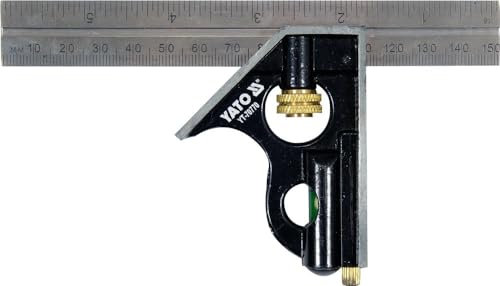 Angolo di combinazione Goniometro 150 mm con angolo di arresto angolo di precisione