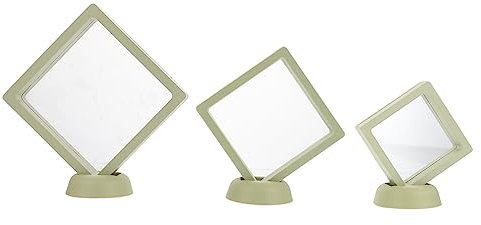 Abaodam 3sätze Schwebender Schmuckständer Mit Aufbewahrungsboxen Schmuckhalter Für Präsentation Organizer Mit Stabilem Rahmen Für Verschiedene Schmuckstücke