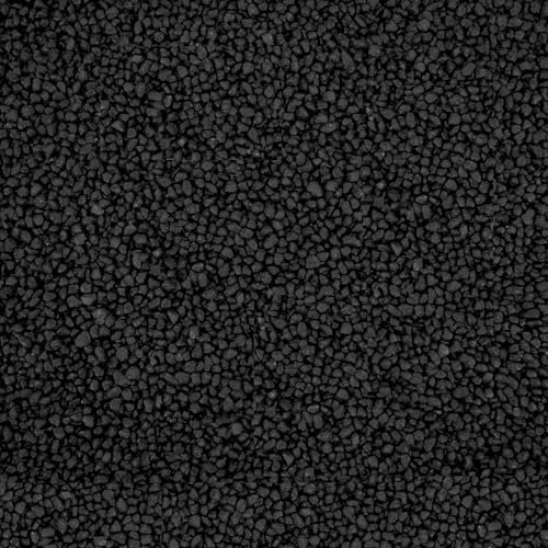 AquaOne Gravier d'aquarium - 5 kg - Substrat noir clair multicolore - Fin - Moyen - Gros gravier d'aquarium - Qualité supérieure - Sable de quartz - Gravier décoratif d'aquarium (noir 2-3 mm)