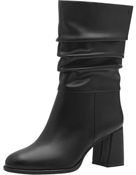 Tamaris Damen Stiefel Vegan schwarz 39