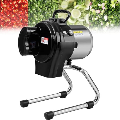 Set Tagliaverdure Elettrico,Robot da Cucina E Tritatutto, 6000 Giri/Min Ad Alta velocità, Spessore Regolabile da 1 a 5 Mm, Diametro Massimo 55 Mm, per Ristoranti E Cucine Domestiche,110SC
