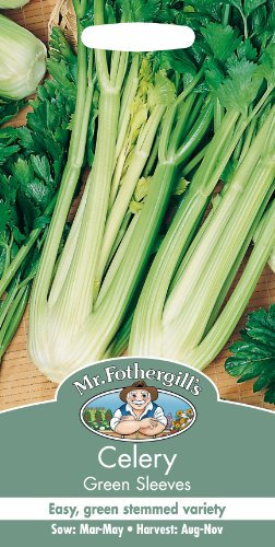 Mr Fothergill?s Seeds Ltd 22355 Vegetable Seeds, Celery Green Sleeves