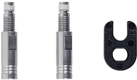 Schwalbe Ventil Aluminium-Ventil-Verlängerung SV 2er Set 17 mm, 3453