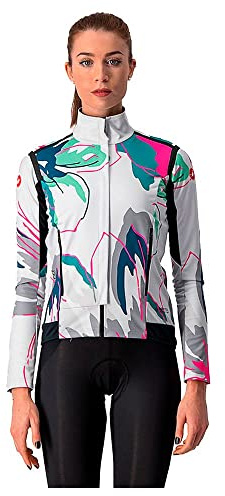 CASTELLI 4521526-870 PERFETTO RoS W LS Jacket Women's Silbergrau/blaublaublau L