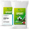 Greenyp® Sport I strapazierfähiger Sport-& Spielrasen I 30kg für 1200m² I Sportrasen Grassamen Rasensamen Rasensaat Gras Nachsaat schnellkeimend [SET]