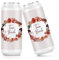heaven+paper Prosecco Dosen Aufkleber JGA Blumenkranz Team Bride Deko jga Accessories & Hochzeit Deko außergewöhnlich (15x Set) für alle üblichen Sektdosen - Prosecco Dosen Sticker selbstklebend