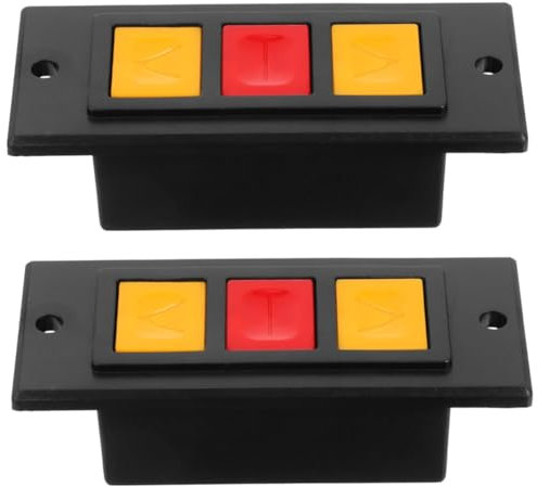 Garagentorschalter, Tastatur, Garagentor, Wandmontage, Garagentor-Taste, kommerzielles Garagenzubehör, 2 Stück