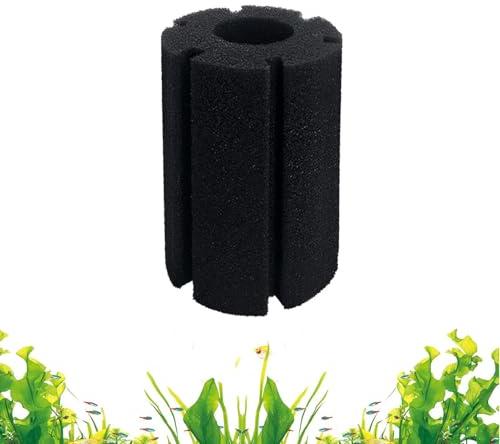 Esponjas de Repuesto para Filtro de Acuario – Esponjas filtrantes para acuarios y Cartuchos filtrantes para acuarios, Toma para Peces con Filtro de carbón y Esponja filtrante para Agua