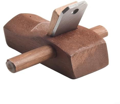 babominimer Pialla piatta per la lavorazione del legno, con lama, per falegnameria, fai da te, struttura in metallo e legno di lunga durata, per casa, giardino, finiture e Sur liscio (95 mm)