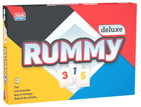 FALOMIR Deluxe Rummy de Luxe Brettspiel Classic (646396)