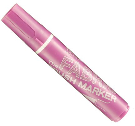 Uchida 722-C-20 Marvy Fabric Brush Point Marker, Magenta