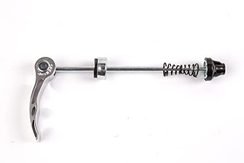 Unbekannt Schnellspanner Fahrrad Vorderrad Laufrad vorne VR Hohl Achse Silber 100mm
