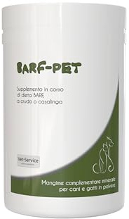 BARF-Pet | 250 grammi | Integratore per gatti in polvere | Integra e Corregge gli Squilibri dell'Alimentazione BARF, a Crudo e Casalinga