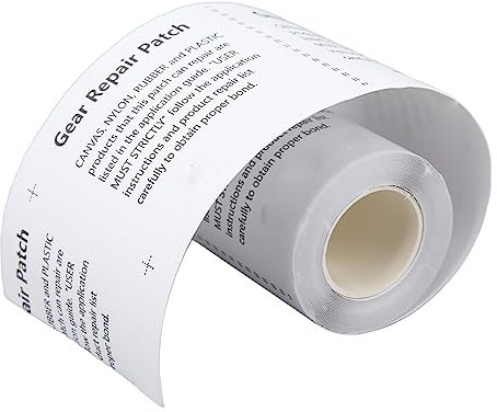 Yuecoom Transparentes Reparaturset Für Aufblasbare Flicken, 12,3-Fuß-Rolle, TPU-Reparaturflicken Für Pools, Wasserdichtes Mehrzweck-Reparaturset Für Luftmatratzen Für Hüpfburg-Luftbett-Poolschwimmer